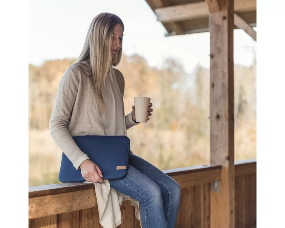 Чанта Калъф за лаптоп HAMA Jersey, До 36 см (14.1"), Син, 217104 4