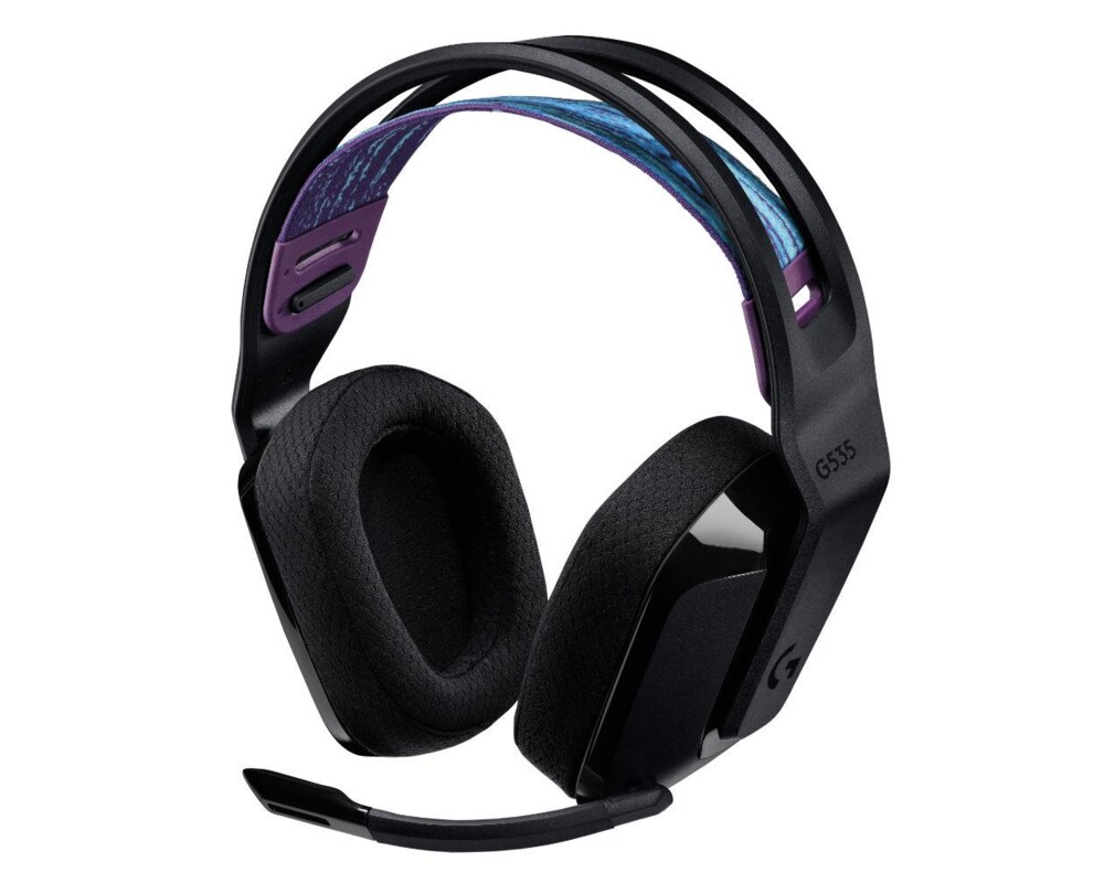 Слушалки Logitech G535 LIGHTSPEED Wireless Gaming Headset - BLACK - EMEA 5