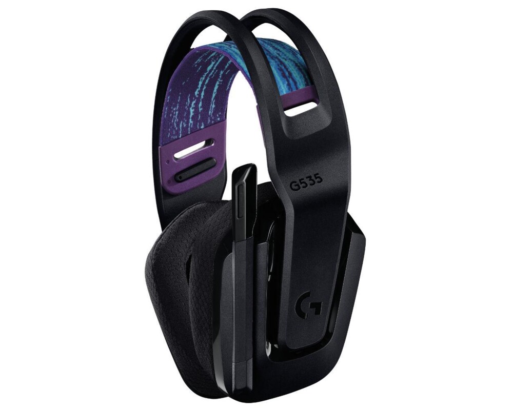 Слушалки Logitech G535 LIGHTSPEED Wireless Gaming Headset - BLACK - EMEA 7