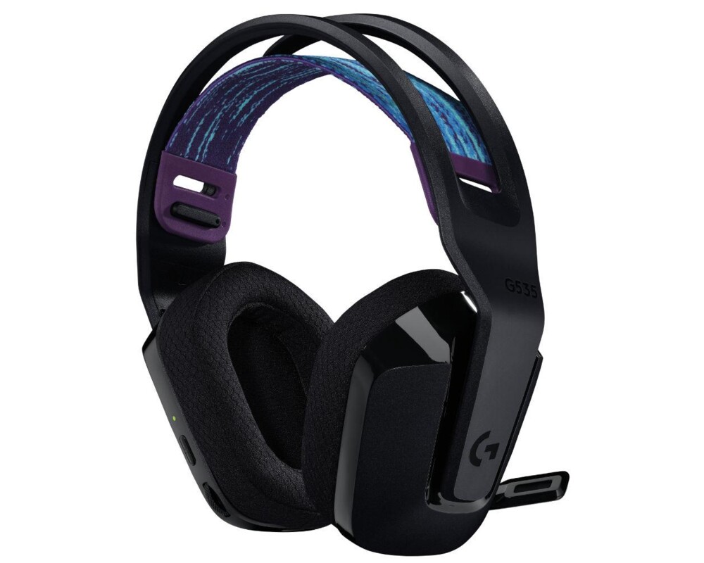 Слушалки Logitech G535 LIGHTSPEED Wireless Gaming Headset - BLACK - EMEA 6