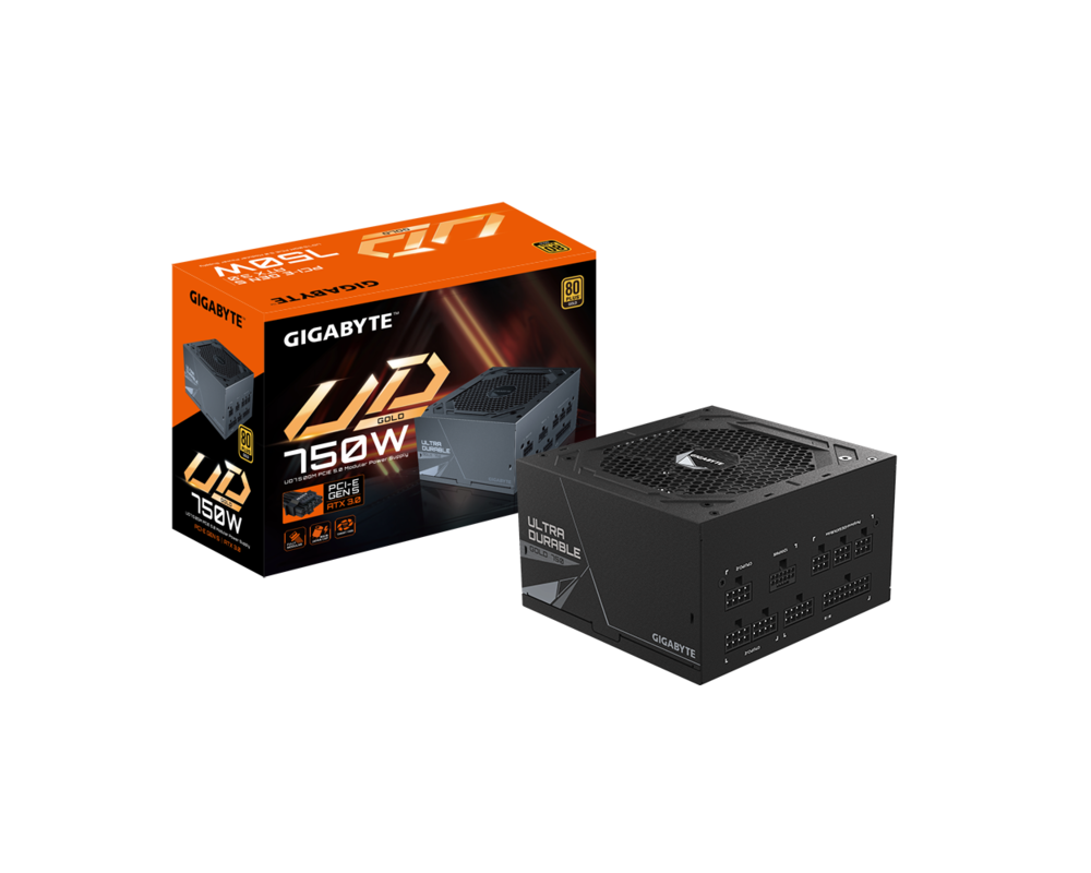 Захранване Gigabyte UD750GM PG5 , 750W, 80+ GOLD 14