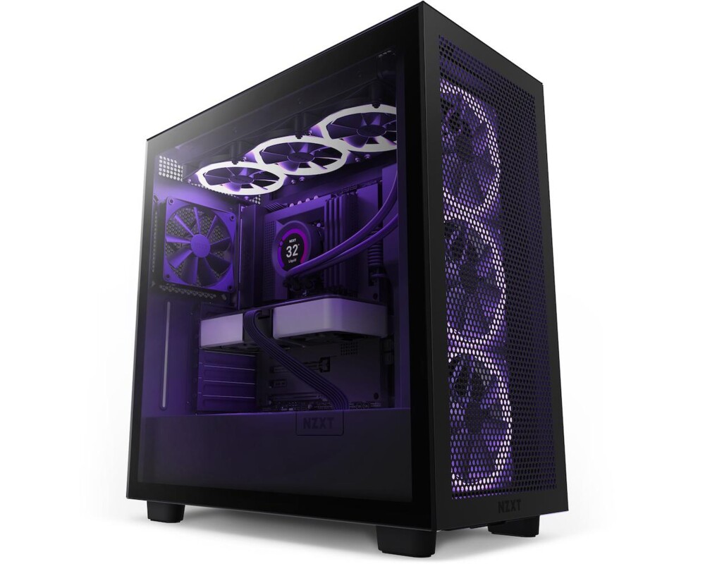 Кутия NZXT H7 Flow Matte Black 2