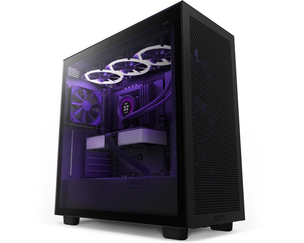 Кутия NZXT H7 Flow Matte Black 13