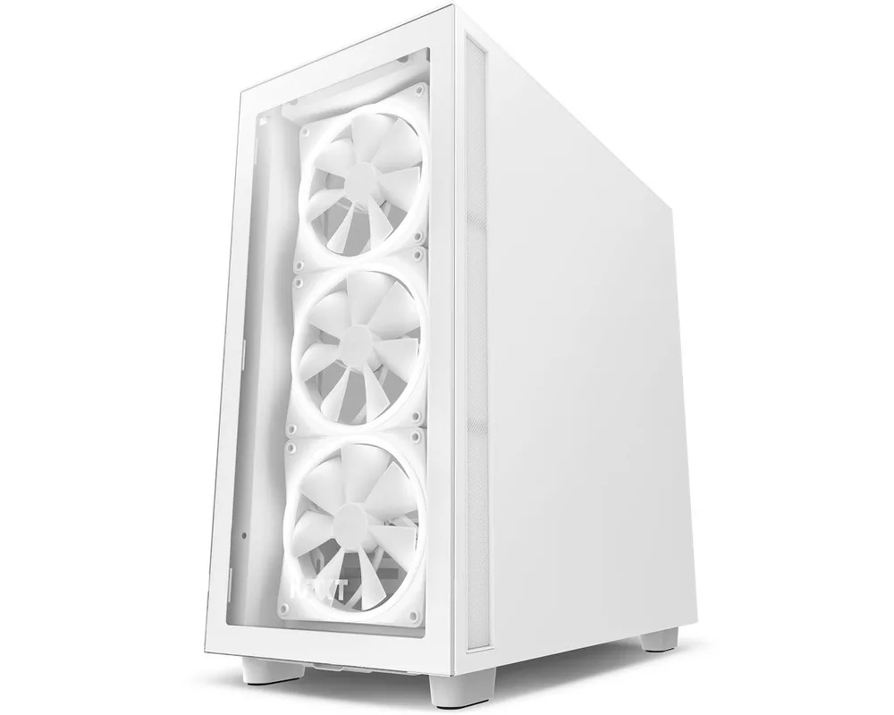 Кутия NZXT H7 Elite Matte White 14