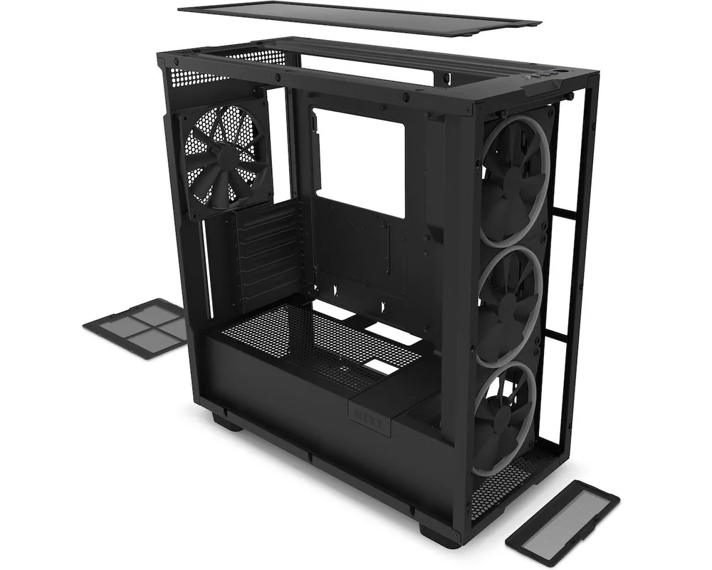Кутия NZXT H7 Elite Matte Black 6