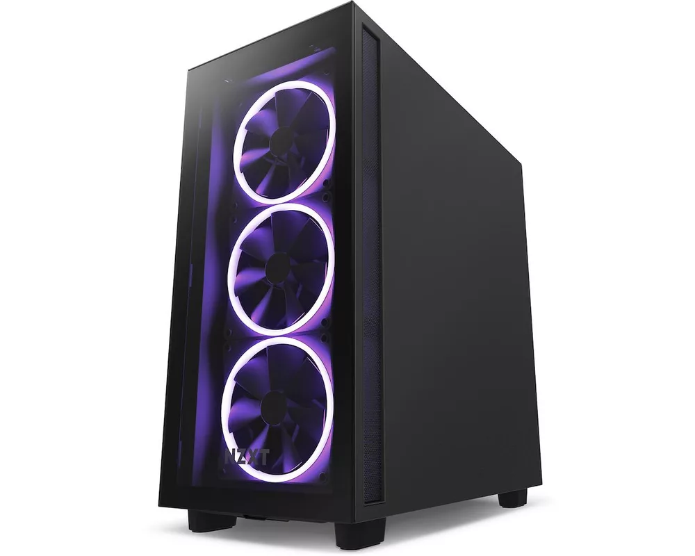 Кутия NZXT H7 Elite Matte Black 12
