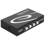 <span>Кабел</span> Превключвател Delock Ръчен, 4 x USB 2.0 порта, Черен <span class='catalog-num-in-name'>DELOCK-87634</span> - 