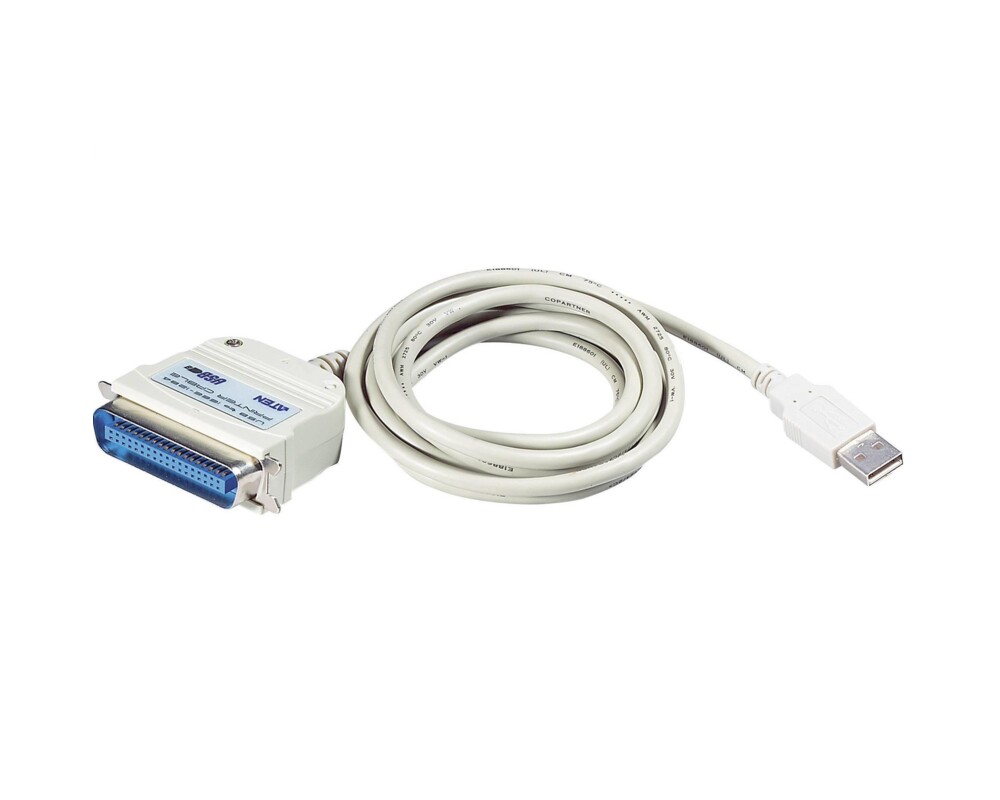 Кабел aКабел конвертор ATEN UC1284B, USB-A мъжко - IEEE1284, 1.8 m 3