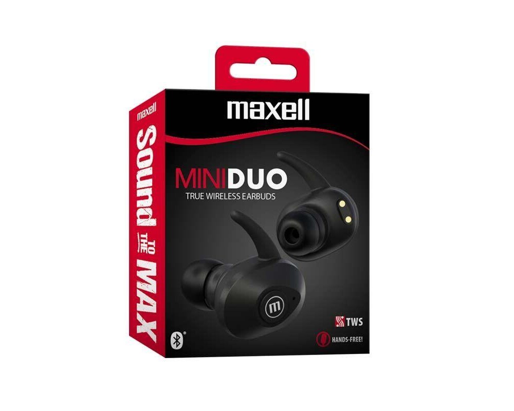 Слушалки Блутут слушалки Maxell MINI DUO, True Wireless, Bluetooth 5.0, Черни 3