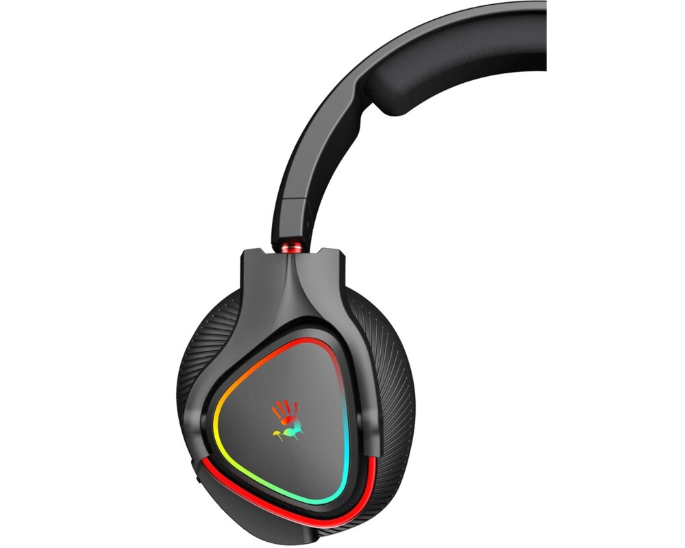 Слушалки Геймърски безжични слушалки A4TECH Bloody MR710, Bluetooth v5.0, 2.4Ghz, RGB, Микрофон, Черен 4