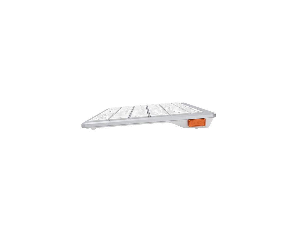 Клавиатура Безжична клавиатура A4TECH FBX51C FStyler Grayish White 4
