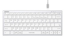  Безжична клавиатура A4TECH FBX51C FStyler Grayish White 422257 FBX51C-WHITE на топ цена - PIC.bg