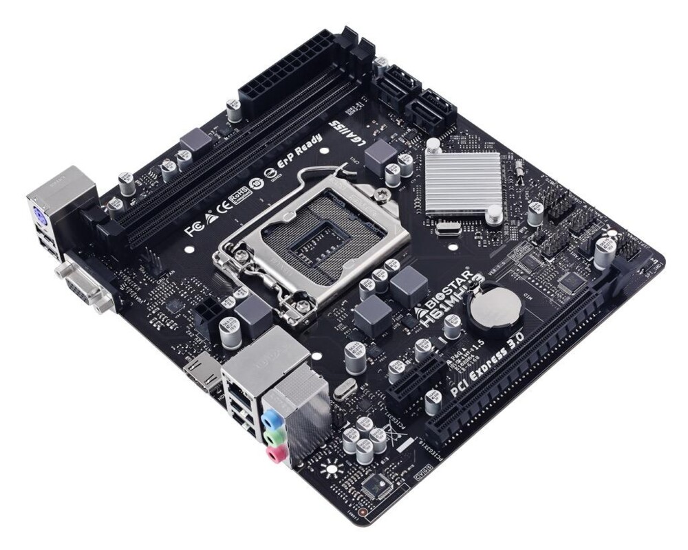 Дънна платка BIOSTAR H61MHV3, Intel H61, sock. 1155, Ver 7.0 3