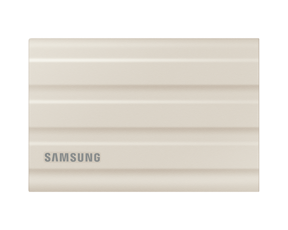 SSD SAMSUNG Portable SSD T7 Shield 1TB USB 3.2 Gen 2 + IPS 65 beige 6