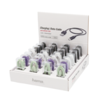 <span>Кабел</span> HAMA Charging Data, USB 2.0 мъжко - micro USB мъжко, 0.75 м., Различни цветове <span class='catalog-num-in-name'>HAMA-187242</span> - 