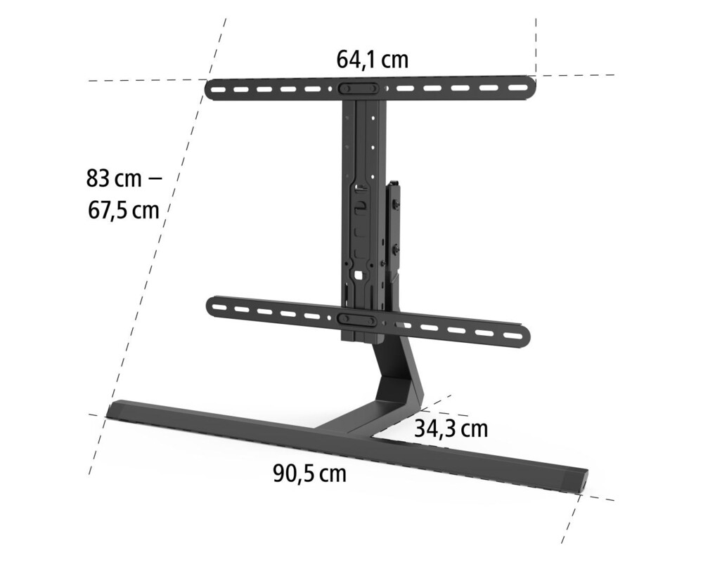 Стойка за TV HAMA Design, 65", 118097 11
