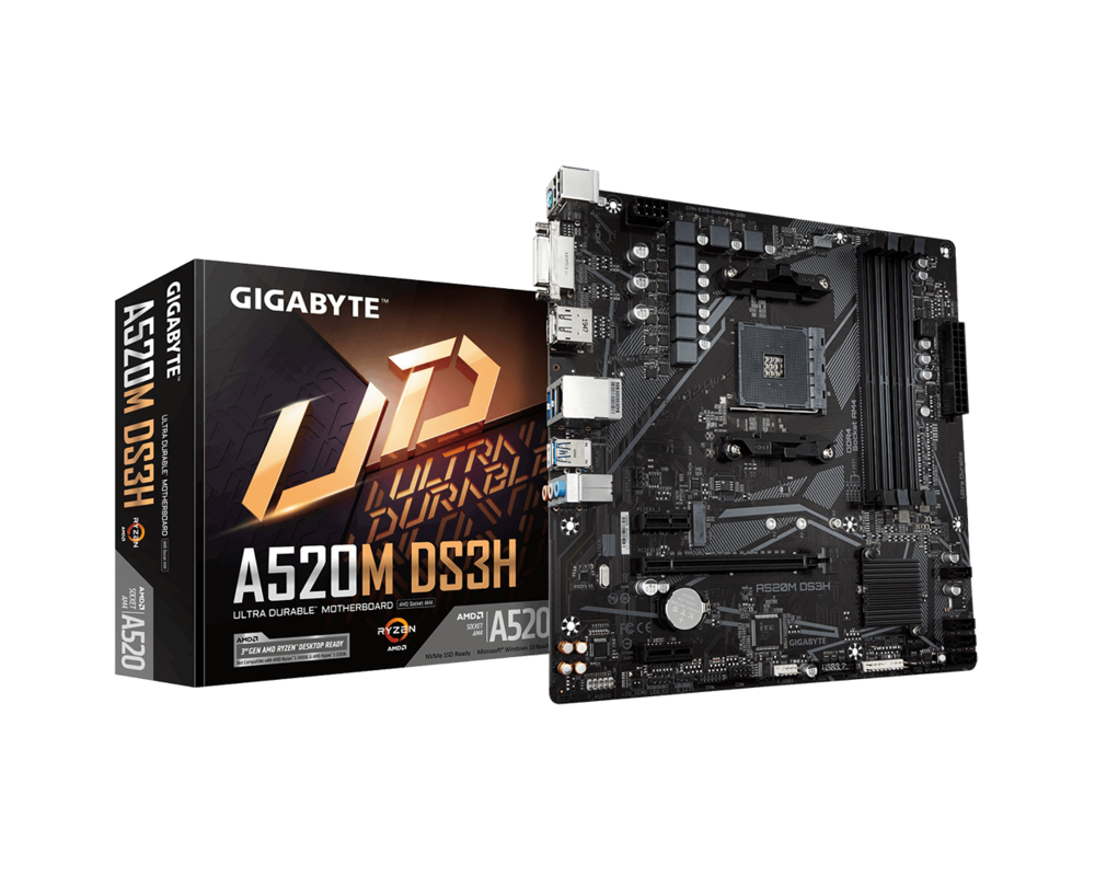 Дънна платка GIGABYTE A520M-DS3H 5