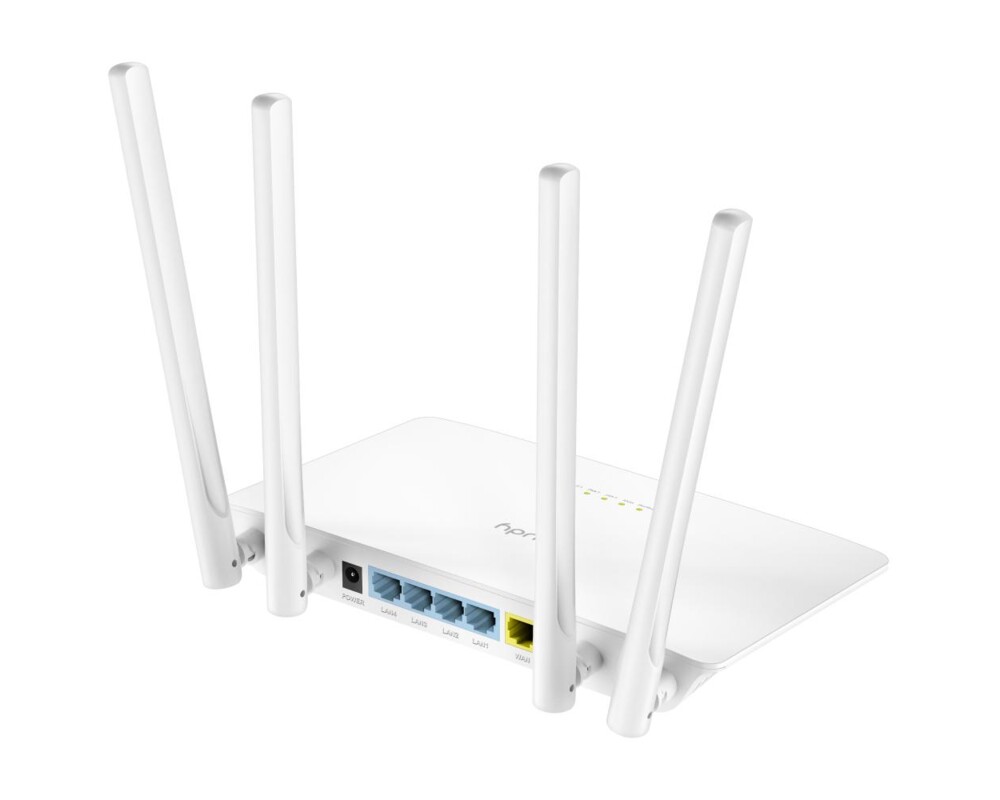 Рутер Cudy WR1200, 2.4/5 GHz, 300 - 867 Mbps, 10/100/ 3