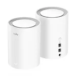 <span>Рутер</span> Безжична Mesh система Cudy AX1800, 2 - Pack, 2.4/5 GHz, 574 - 1201 Mbps <span class='catalog-num-in-name'>ROUT-M1800-2</span> - 