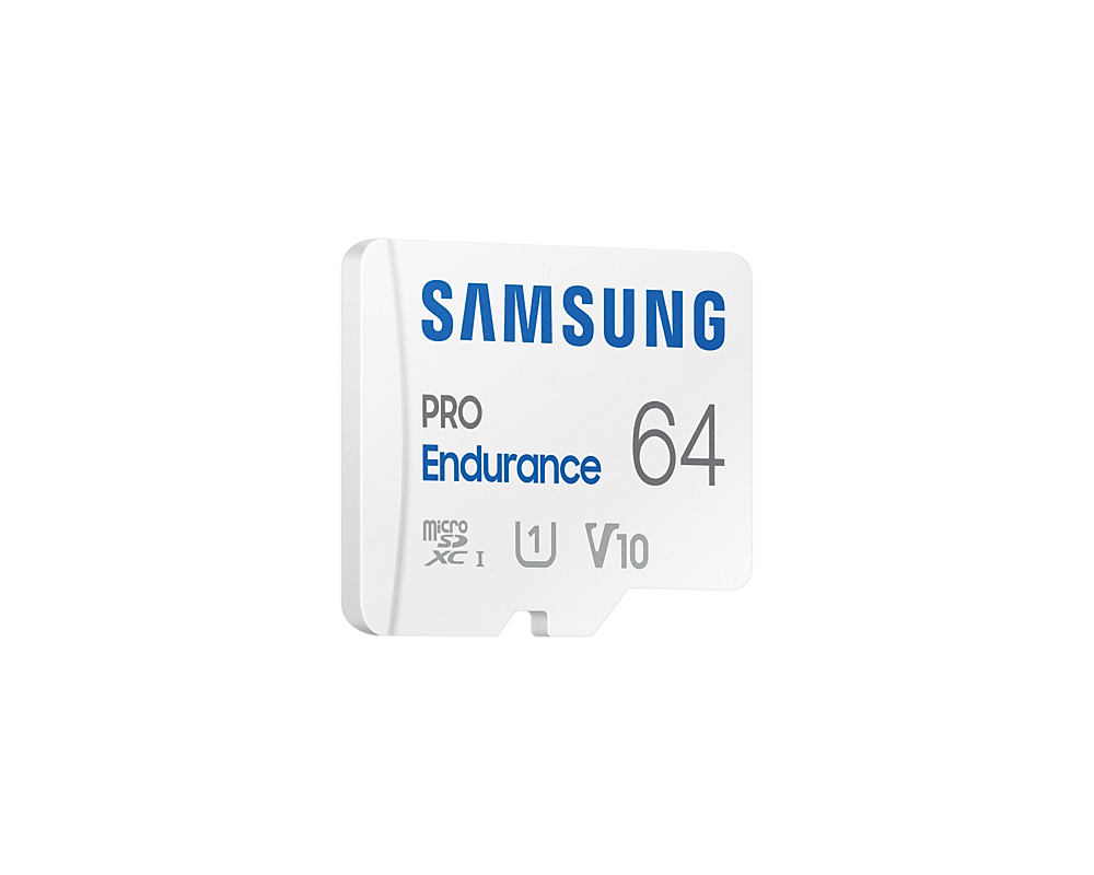 Флаш карта Samsung PRO Endurance, microSDHC, UHS-I, 64GB, Адаптер 6
