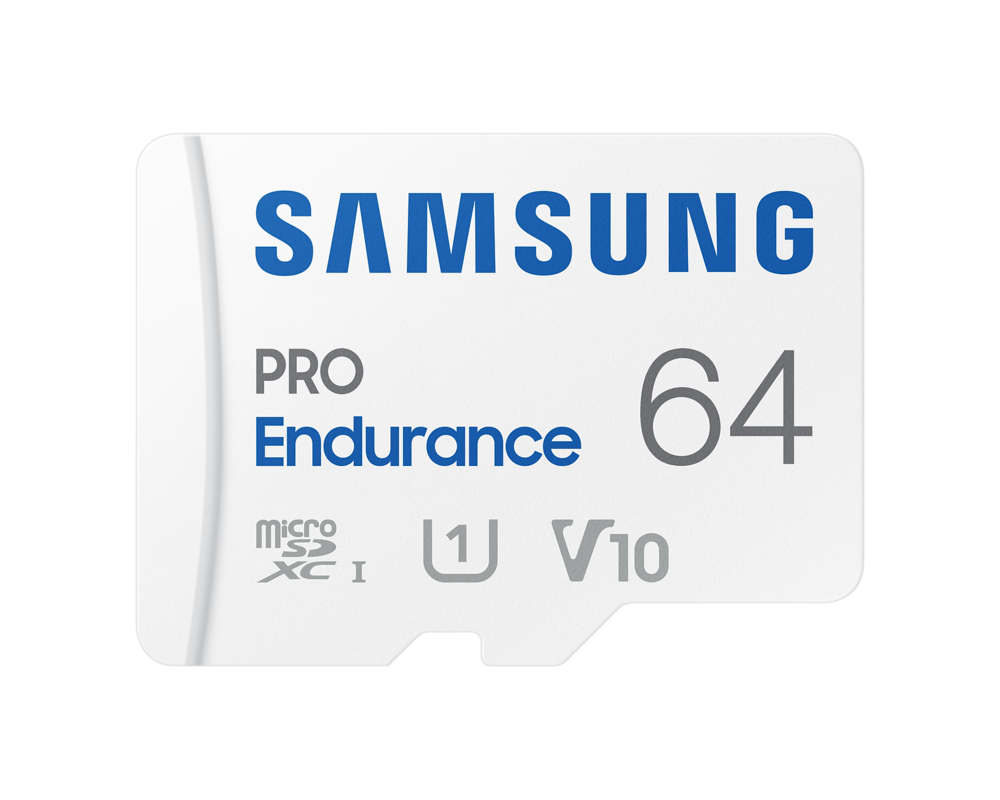 Флаш карта Samsung PRO Endurance, microSDHC, UHS-I, 64GB, Адаптер 7