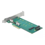 Контролер Карта PCI Express x4 Delock към 1x M.2 Key B + 1x M.2 NVMe M.2 Key M, Low Profile 3