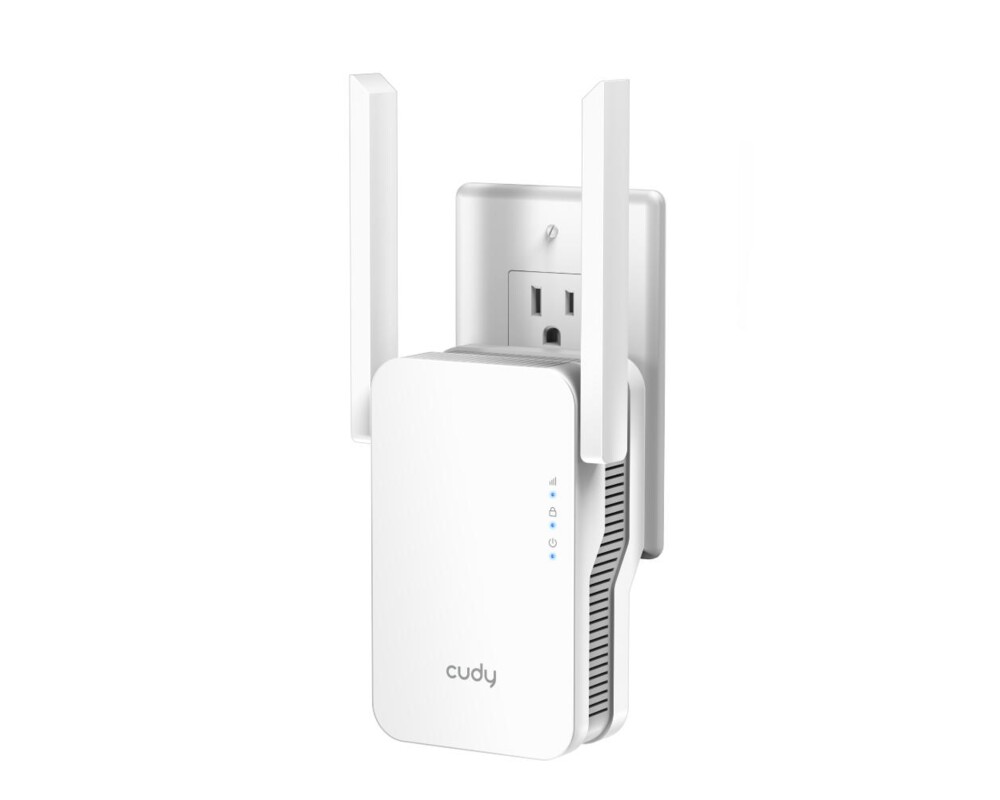 Безжичен усилвател Безжичен Range Extender Cudy RE1800, 2.4/5 GHz, 574 - 1201 Mbps, 10/100/1000 3