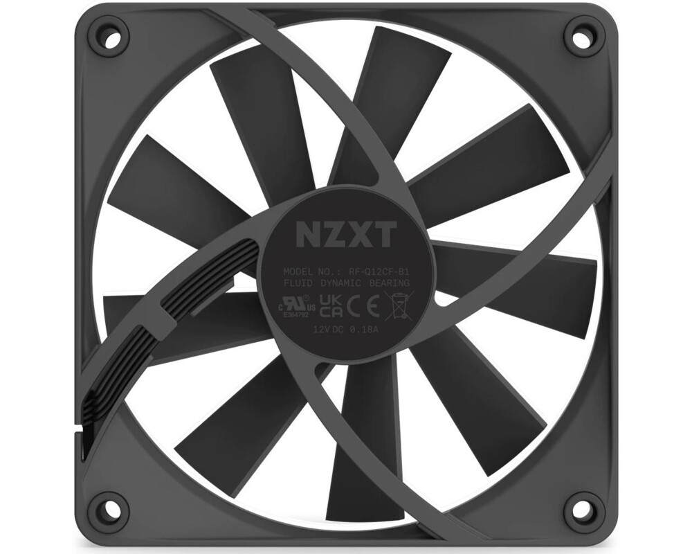 Вентилатор NZXT F120Q Черен 6