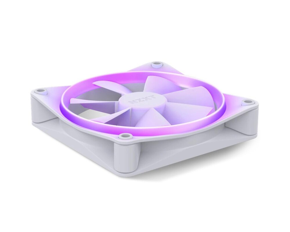 Вентилатор NZXT F120 RGB Бял 4