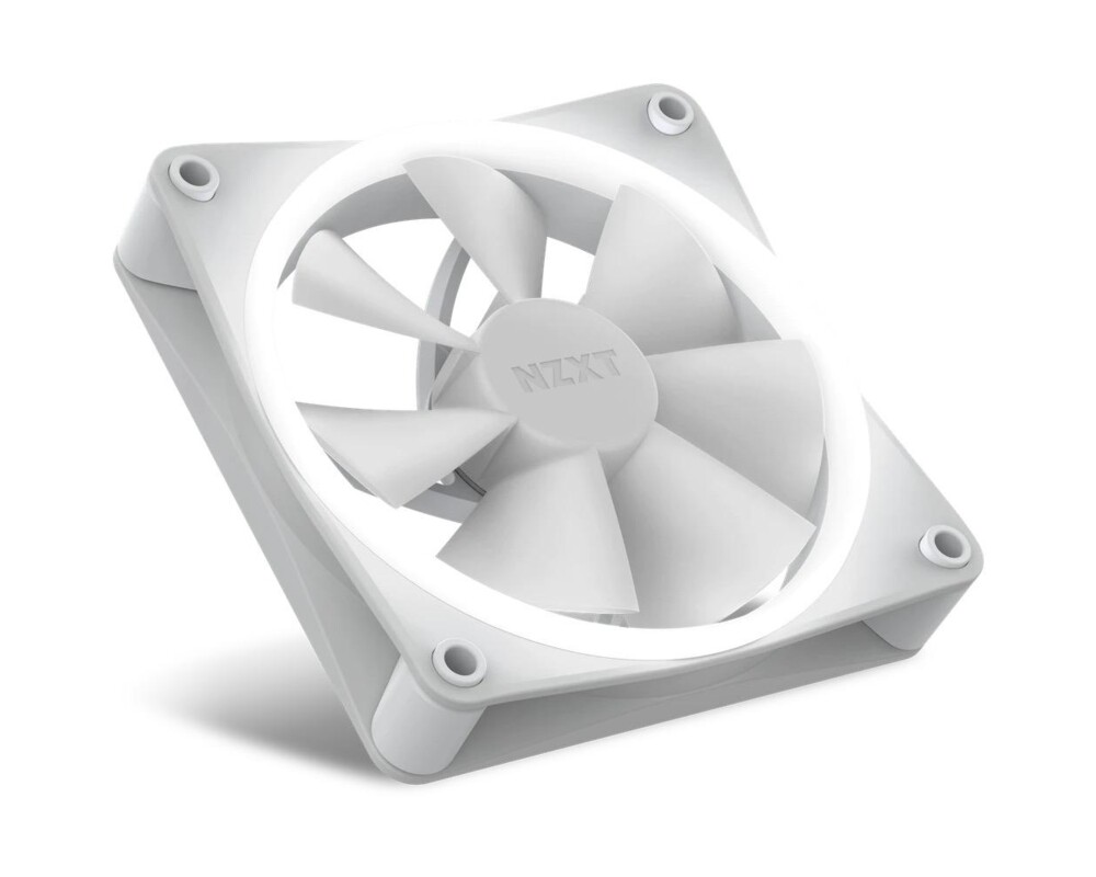 Вентилатор NZXT F120 RGB Бял 5