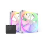 <span>Контролер</span> Комплект вентилатори NZXT F140 RGB White 2 броя и NZXT RGB контролер <span class='catalog-num-in-name'>RF-R14DF-W1</span> - 