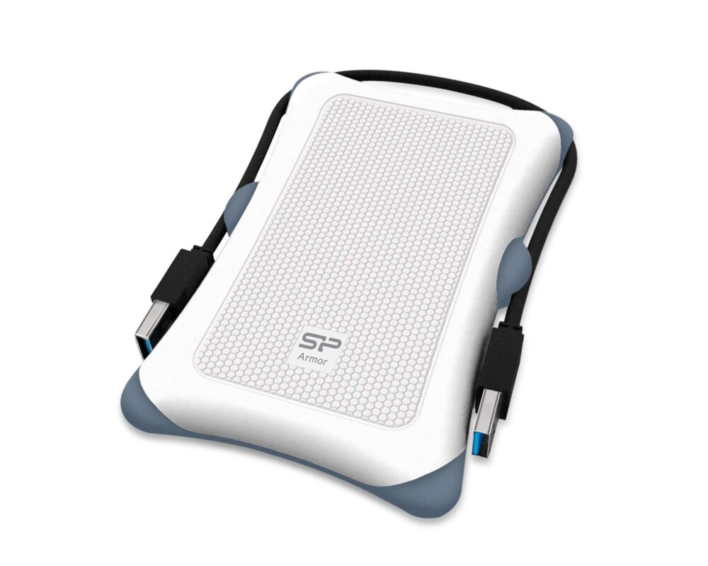 Твърд диск SILICON POWER External HDD Armor A30 2.5inch 1TB USB 3.0 Anti-shock White 2