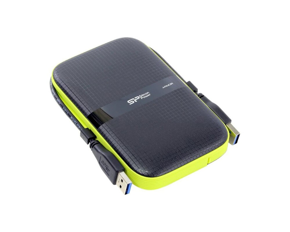 Твърд диск хард диск SILICON POWER Armor A60, 2.5", 2TB, USB3.1 Удароустойчив 2