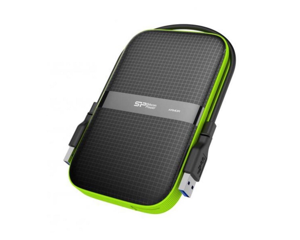 Твърд диск SILICON POWER External HDD Armor A60 2.5inch 5TB USB 3.0 IPX4 Black 3