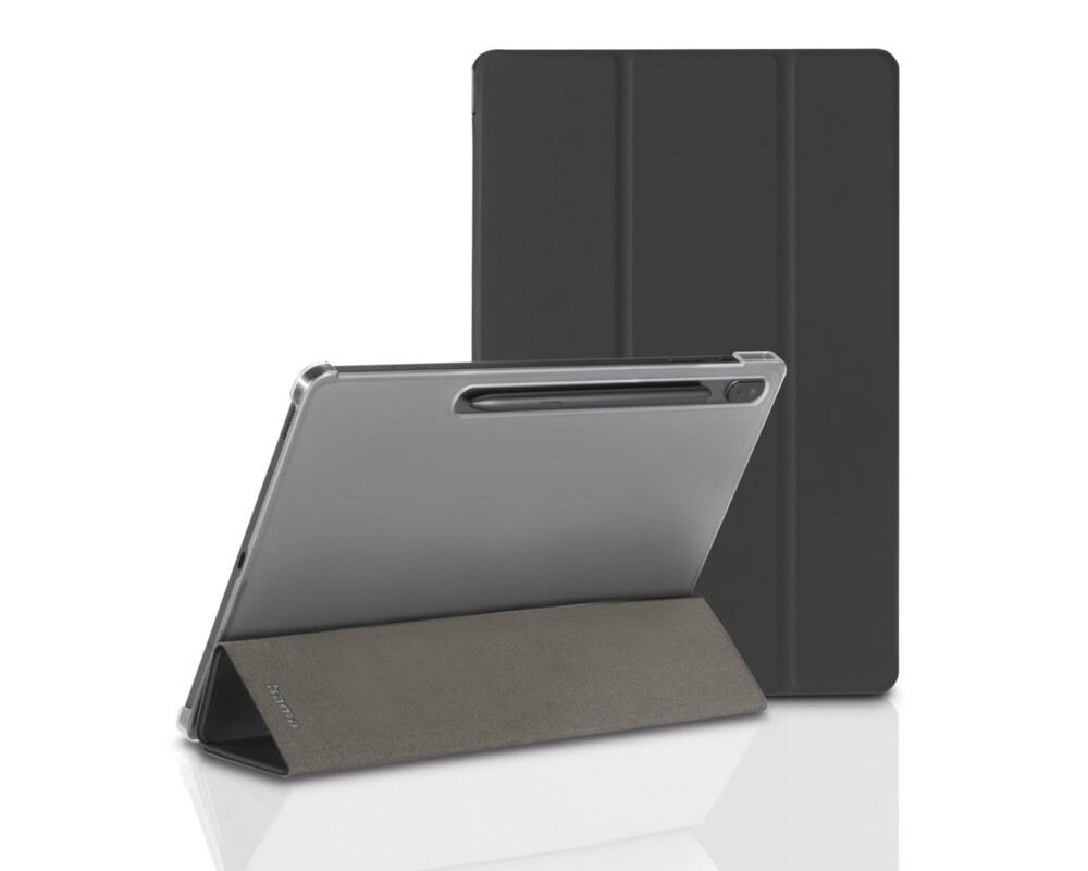 Калъф за таблет HAMA Fold Clear, За Samsung Galaxy Tab S7 FE/S7+/S8+ 12.4", Място за писaлка(S-pen), 217134 7