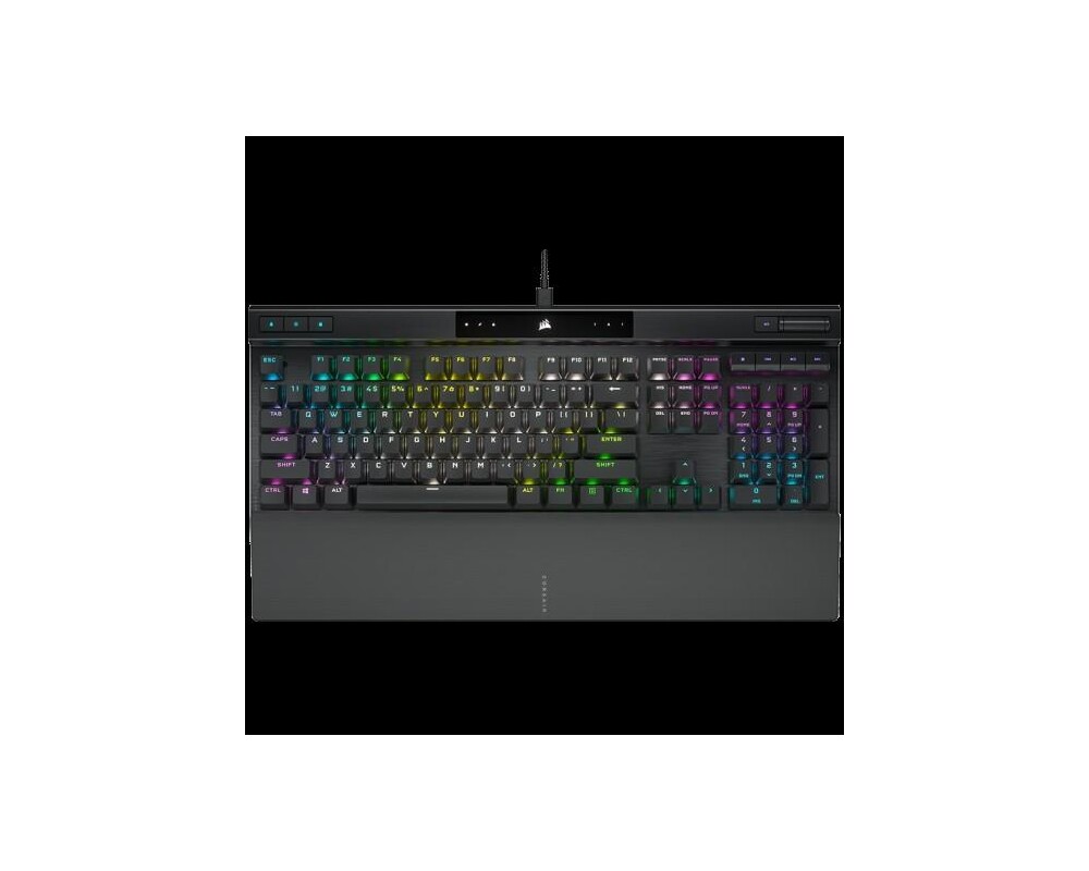 Клавиатура Corsair K70 RGB PRO Mechanical Gaming Keyboard, Backlit RGB LED, CHERRY MX Red, Black, Black PBT Keycaps, EAN:0840006645856 3