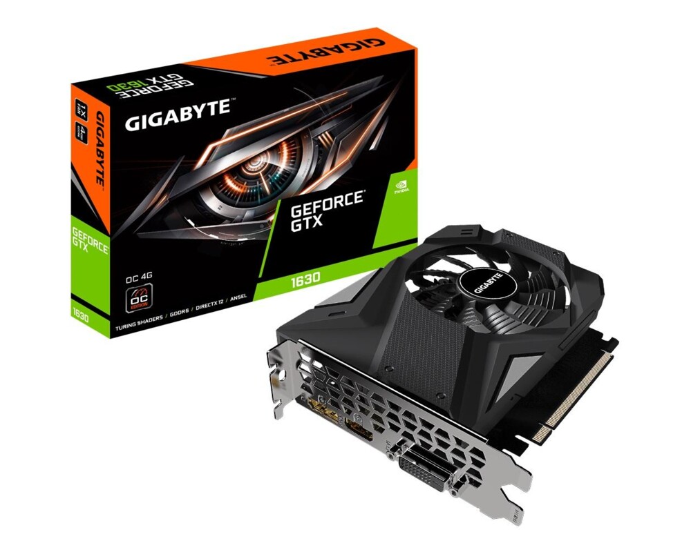 Видеокарта Gigabyte GeForce GTX 1630 OC 4GB GDDR6 5