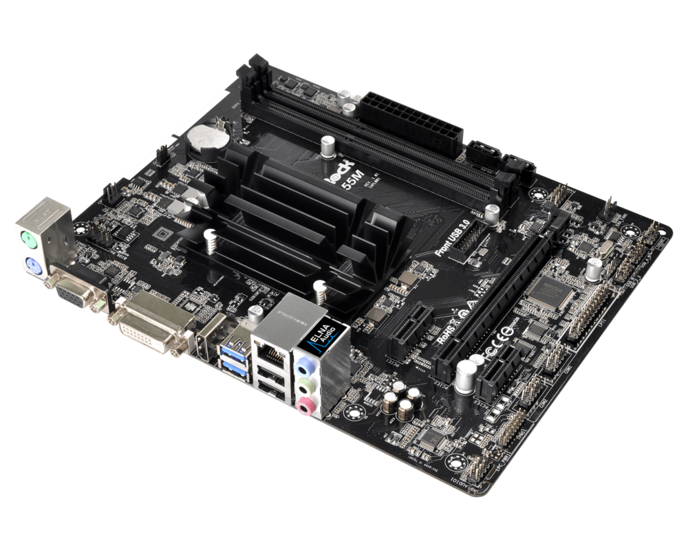 Дънна платка ASROCK J3355M, Intel® Dual-Core Processor J3355, mATX 3