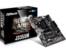  ASROCK J3355M, Intel® Dual-Core Processor J3355, mATX 506122 J3355M на топ цена - PIC.bg