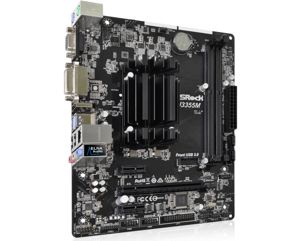 Дънна платка ASROCK J3355M, Intel® Dual-Core Processor J3355, mATX 4