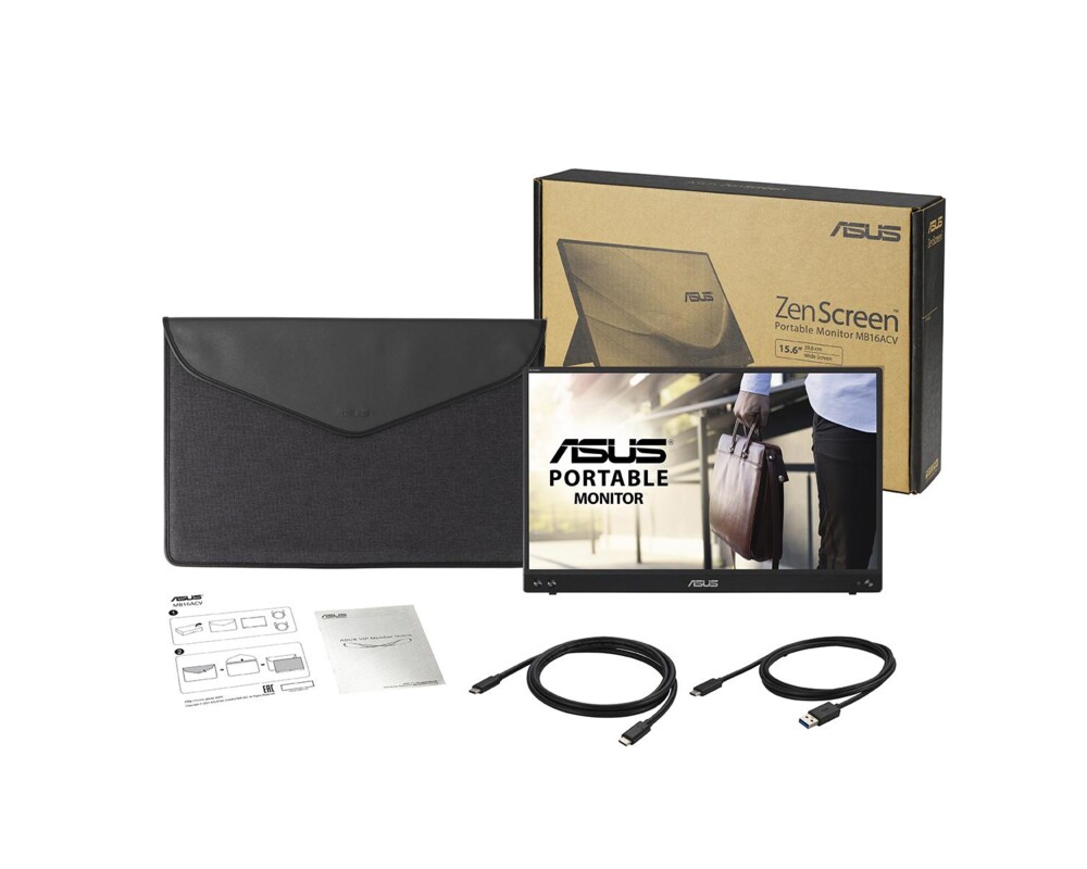 Монитор Asus ZenScreen MB16ACV Portable USB Monitor 12