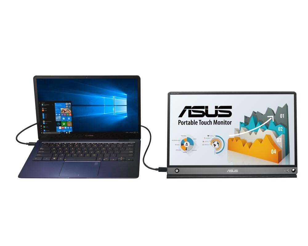 Монитор ASUS 15.6 MB16AMT ZENSCR TOUCH 9