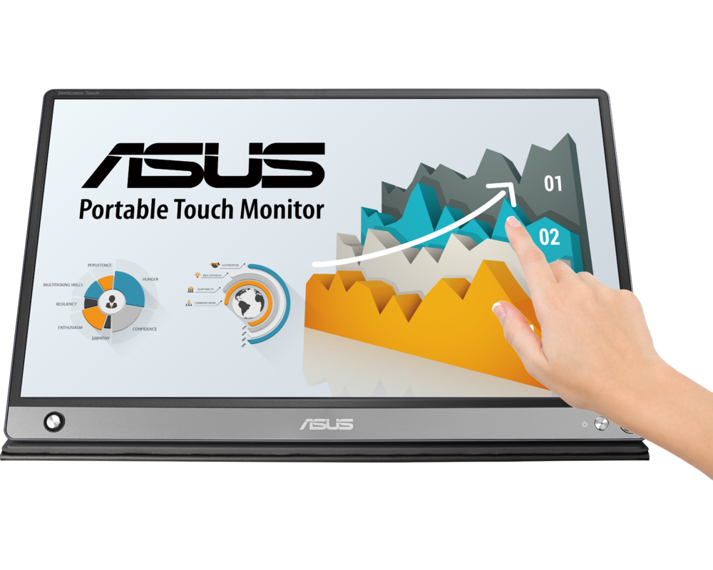 Монитор ASUS 15.6 MB16AMT ZENSCR TOUCH 5
