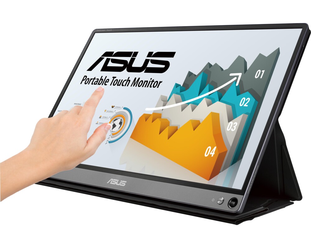 Монитор ASUS 15.6 MB16AMT ZENSCR TOUCH 7