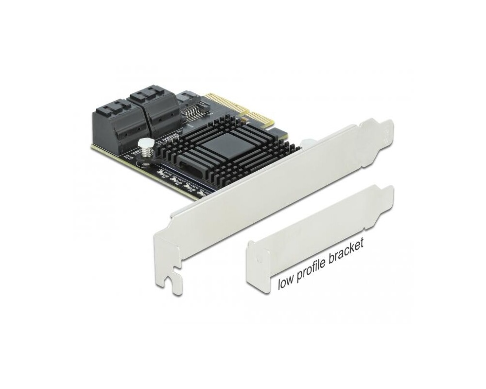 Контролер Delock SATA PCI Express Card - 5 ports 2
