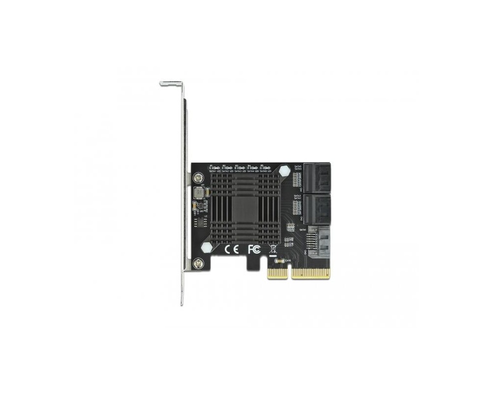Контролер Delock SATA PCI Express Card - 5 ports 4