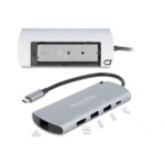 <span>Докинг станция</span> Докинг станция Delock USB-C, M.2 слот за SSD, HDMI, Gigabit LAN, 2xUSB-A, USB-C, Сива <span class='catalog-num-in-name'>DELOCK-87767</span> - 
