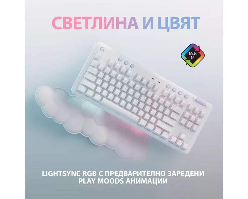 Клавиатура Logitech G715 TKL GX Tactile 8