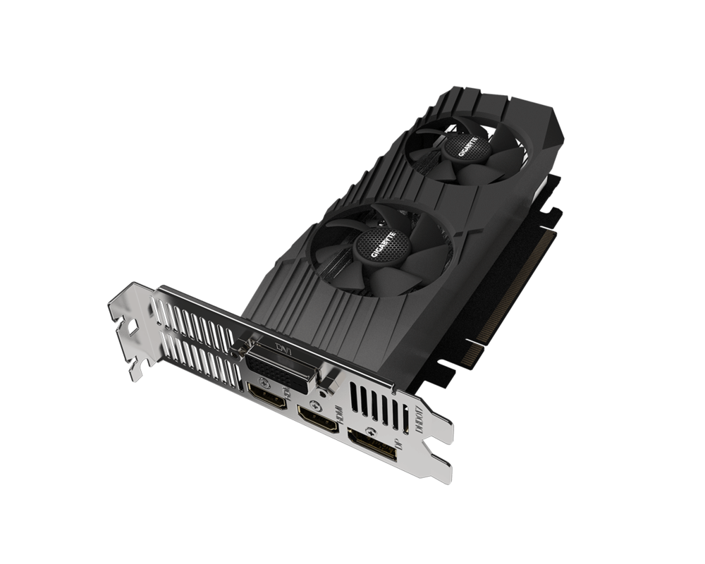 Видеокарта Gigabyte GeForce GTX 1650 D6 OC Low Profile 4GB GDDR6 4
