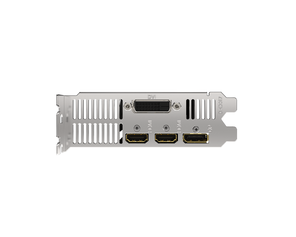 Видеокарта Gigabyte GeForce GTX 1650 D6 OC Low Profile 4GB GDDR6 6